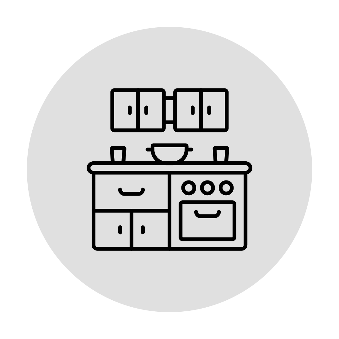 disinfect Kitchens & dining areas using sani-99